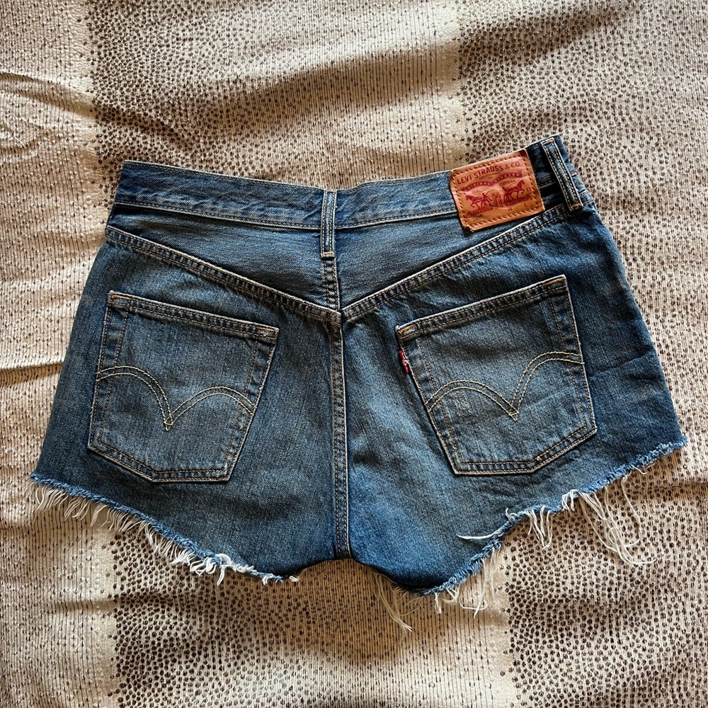 Levi’s 501 Button-fly Denim Shorts
